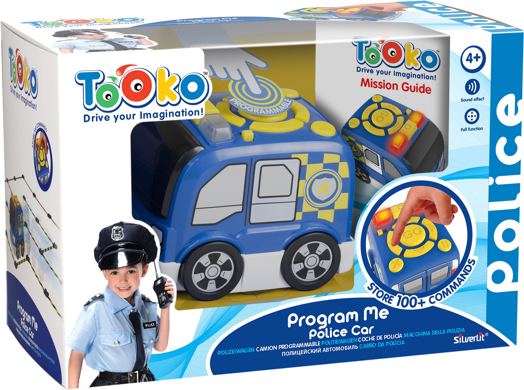 Silverlit Tooko Progammable Vehicle Police