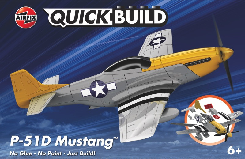 Airfix Quickbuild P-51D Mustang