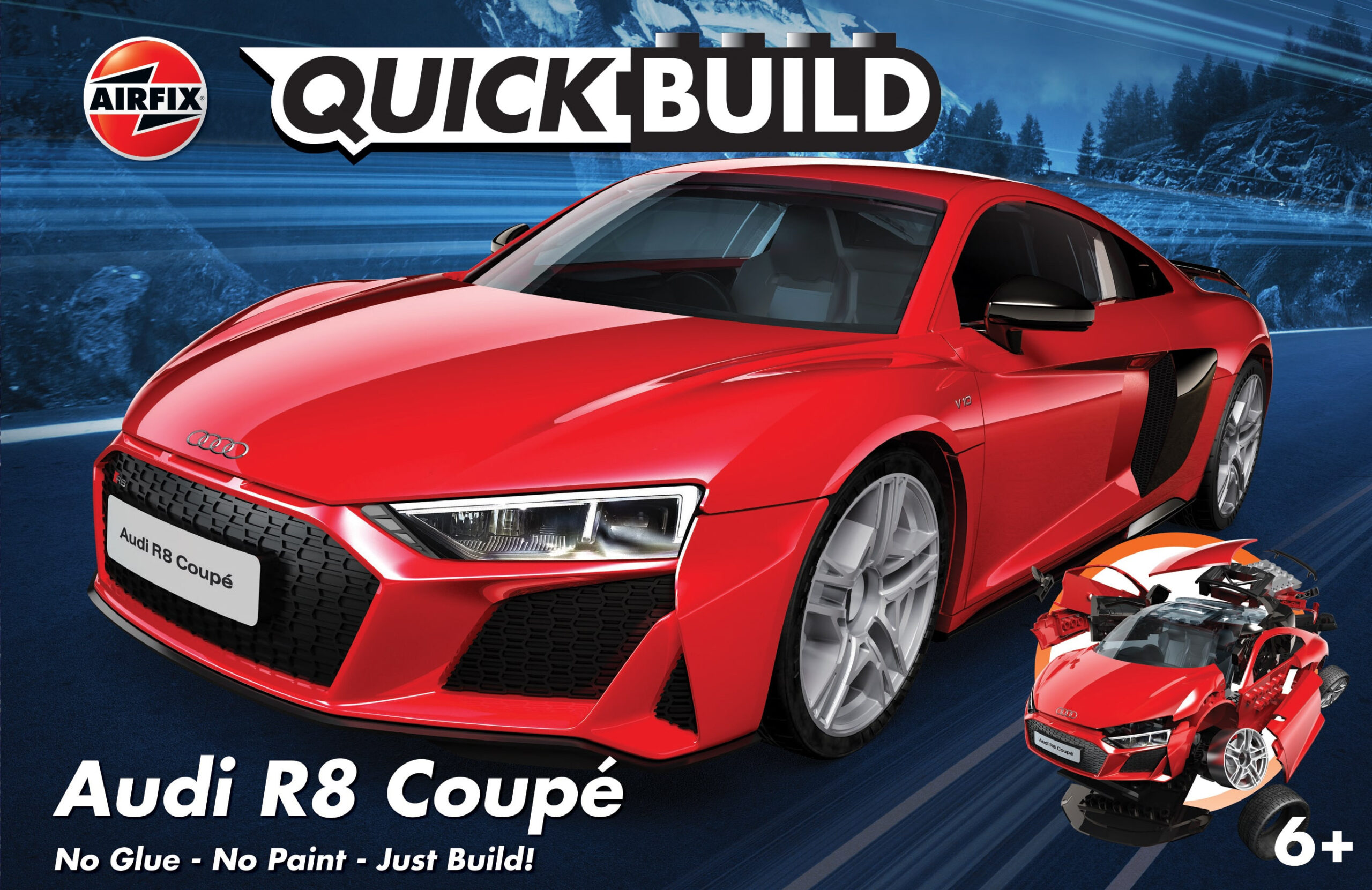 Airfix Quickbuild Audi R8 Coupe
