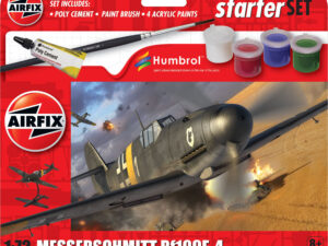 Airfix 1:72 Starter Set - Messerschmitt Bf109F-4