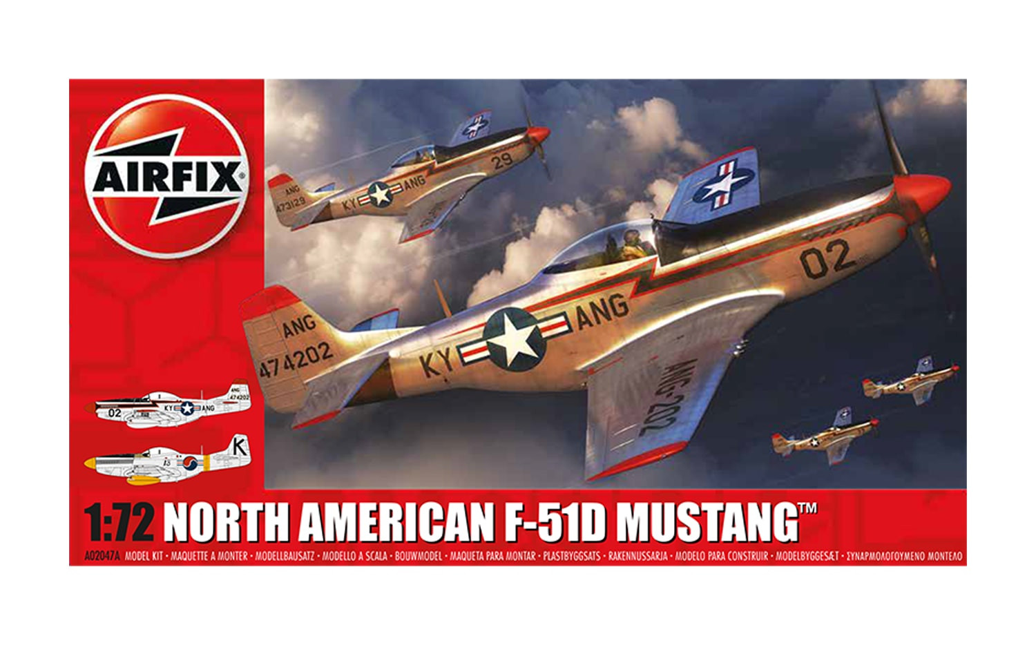 Airfix 1:72 North American F-51D Mustang
