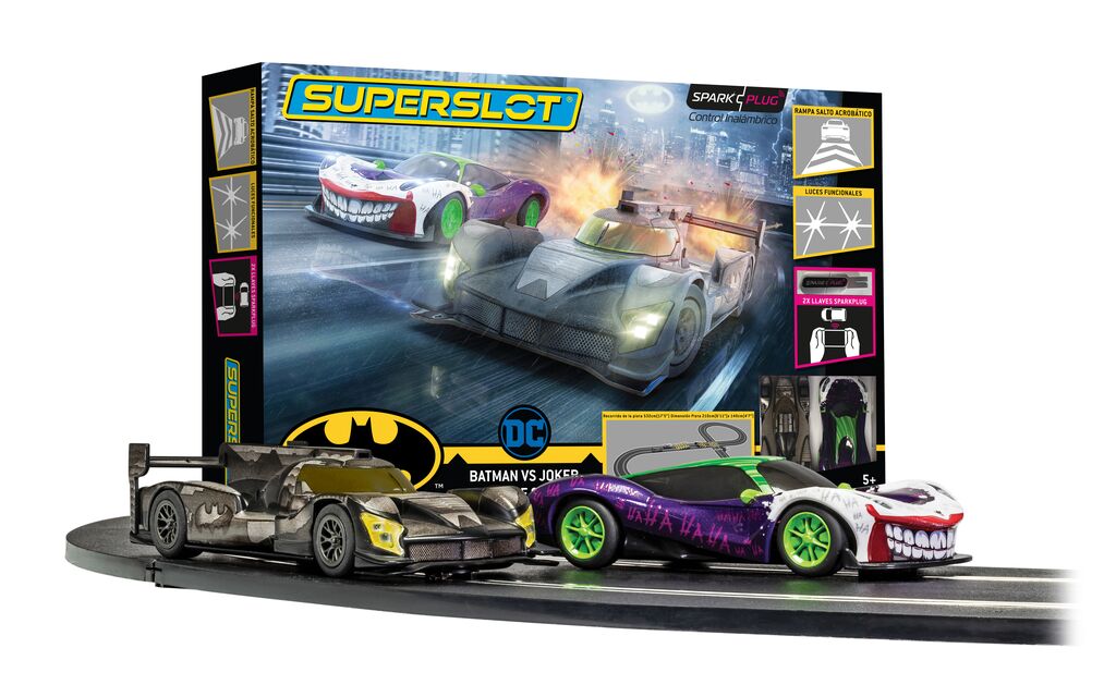 Superslot (Scalextric) Spark Plug 1:32 Batman Vs Joker Race Set