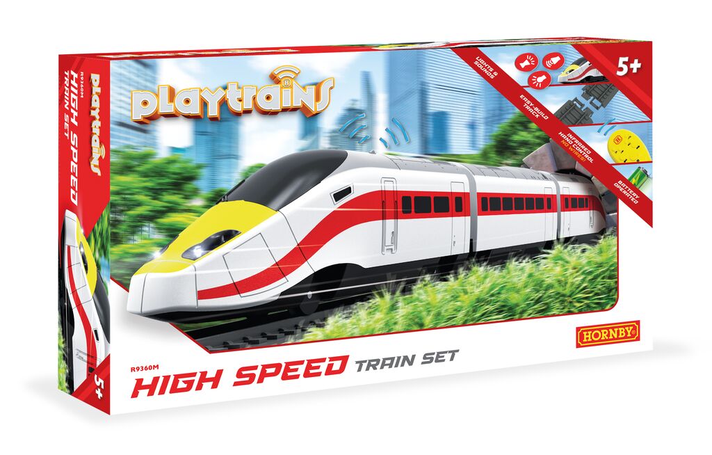 Hornby playtrains High Speed Train Set