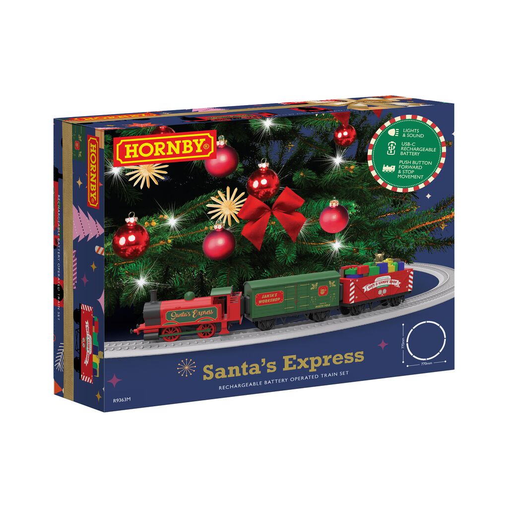 Santas Express Battery Powered Train Set