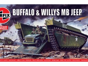 Airfix 1:76 Buffalo Willys MB Jeep
