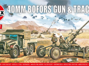 Airfix 1:76 Bofors 40mm Gun & Tractor