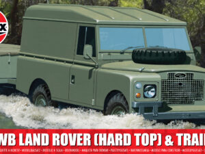 Airfix 1:76 LWB Land Rover (Hard Top) & Trailer