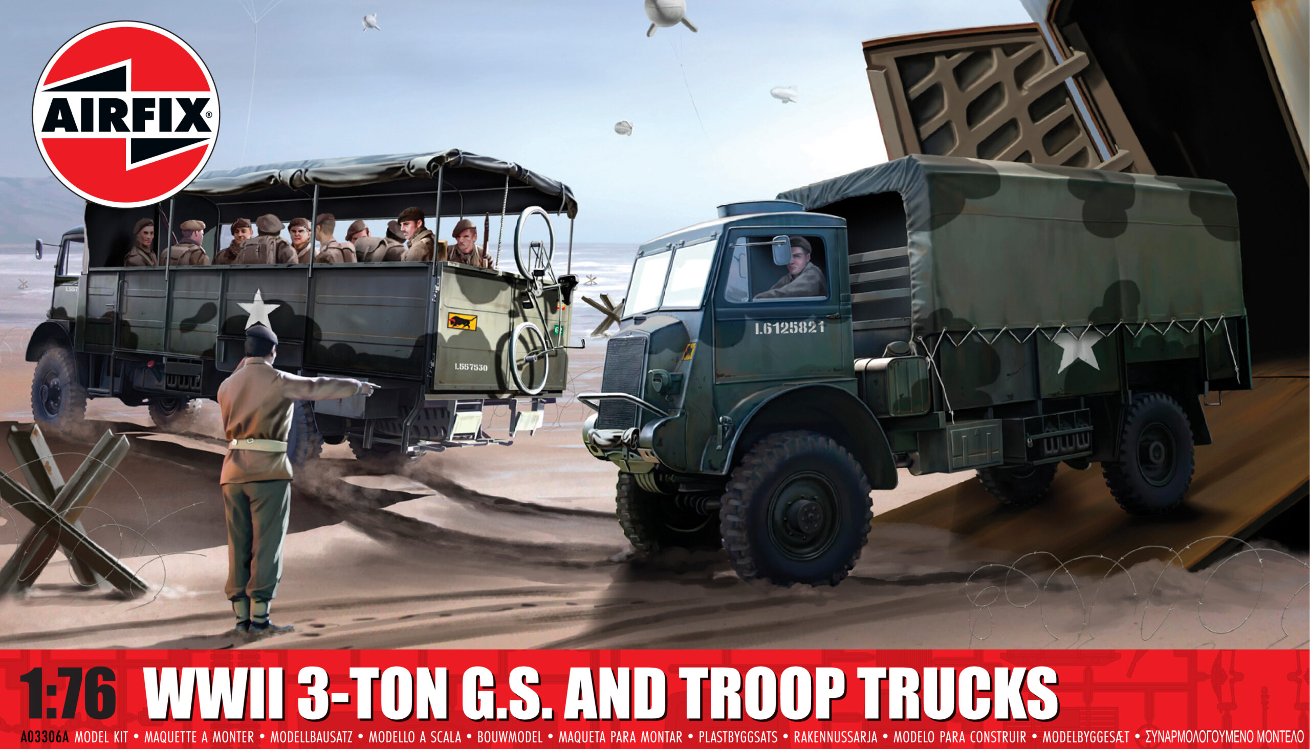 byggmodell WW2