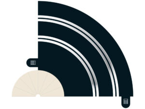 Scalextric Radius 1 Hairpin Curve 90° x 2
