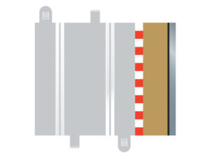 Scalextric Half Straight Borders 175mm x 4