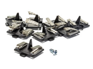 Scalextric 1:64 Micro Spare Guide Blade Pack of 8 with Screw