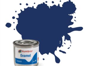 Blå humbrol färg