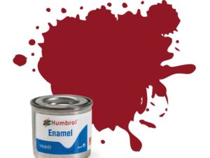 röd humbrol färg