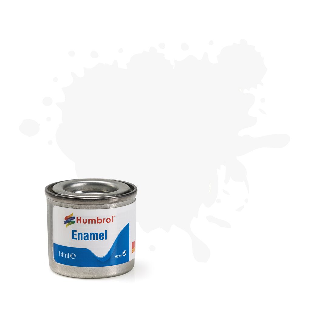 vit humbrol färg