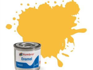 gul humbrol färg