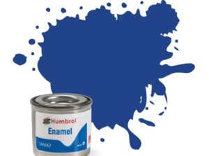 blå humbrol färg