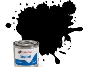 Svart humbrol färg