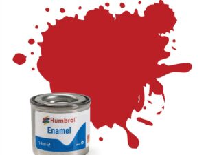Humbrol Enamel No 60 Scarlett - Matt 14ml