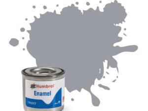 Humbrol Enamel No 64 Light Grey - Matt 14ml