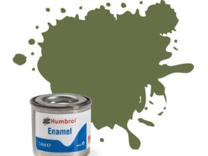 Humbrol Enamel No 80 Grass Green - Matt 14ml