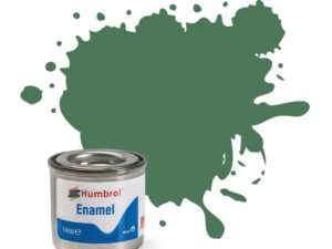 Humbrol Enamel No 101 Mid Green - Matt 14ml