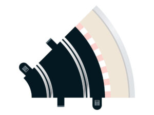 Scalextric Radius 1 Curve 45° x 2